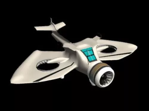 Sphere Drone, Scifi Spy Drone 3d model