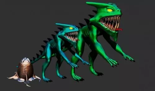 Prana Devil Monster Character 3d model Prana Devil Monster Character 3d model