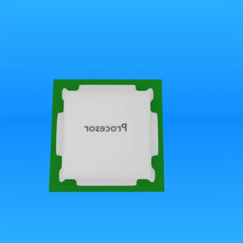 Low Cpu Cooler Fan 3d model