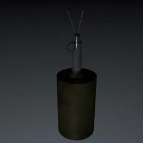 Prom-1 Mine 3d model
