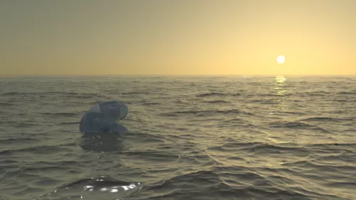 Realistic Ocean Wave Scene 3d model Realistic Ocean Wave Scene 3d model