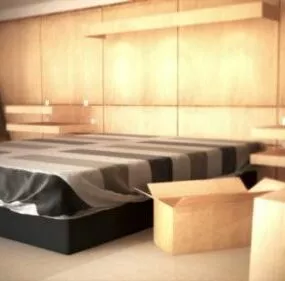 Yellow Tone Room 3d model