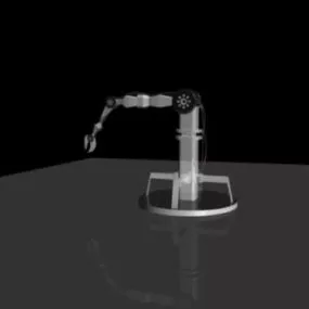 Heavy Industrial Robot Arm 3d model