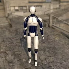 Humanoid Robot Warrior 3d model