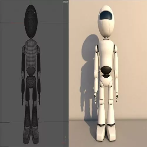 Gun Bot 3d model