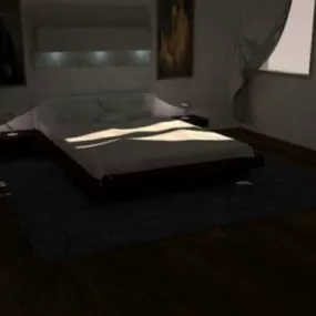 Simple Room Design 3d model