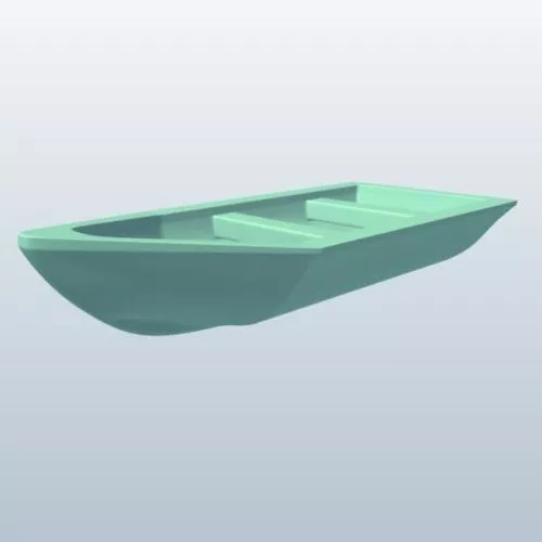 Speed Boat With Rescue Helicopter 3d model