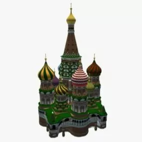 Saint Basil Cathedral 3d model