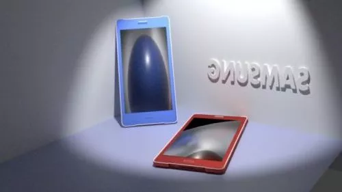 Smartphone Android Nokia 3d model