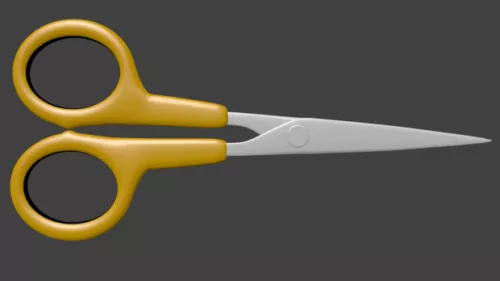 Medical Device Scissors 3d model