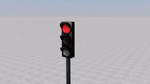 Semaphore Traffic Light 3d model Semaphore Traffic Light 3d model