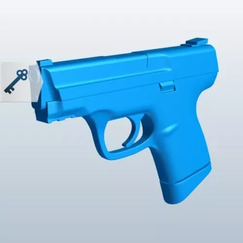 Killzone Game Rifle Weapon 3d model