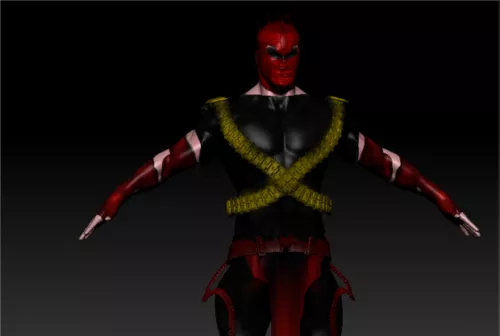 Man Character Movie Blade Weapon 3d model