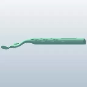 Shaving Razor 3 Blades 3d model