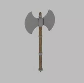 Medieval Ax 3d model