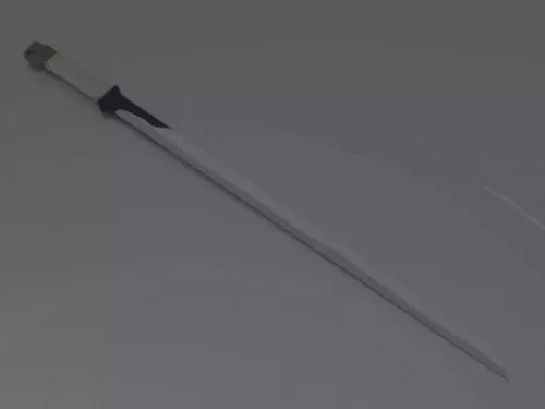 Old Simple Sword Weapon 3d model Old Simple Sword Weapon 3d model