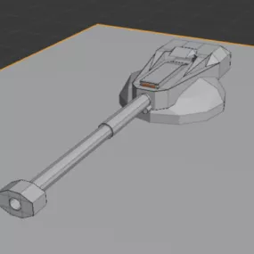 Sniper Turet Weapon 3d model