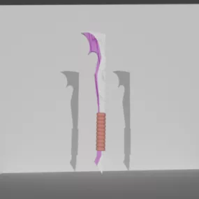 Sokka Machete Weapon 3d model