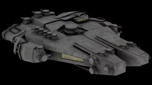 Gaming Spacecraft Station 3d model Gaming Spacecraft Station 3d model