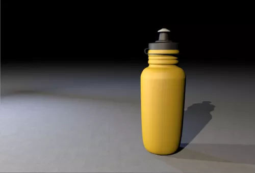 Plastic Drink Bottle Stack 3d model