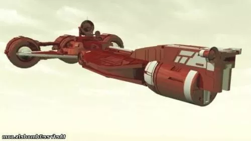 Cartoon Fighter Airplane 3d model