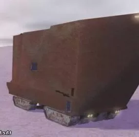 Star Wars Sandcrawler Machine 3d model