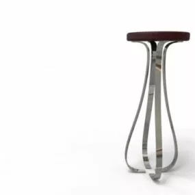 Metal Stool Jellyfish 3d model
