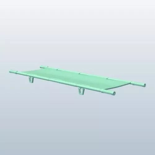 Stretcher 3d model Stretcher 3d model