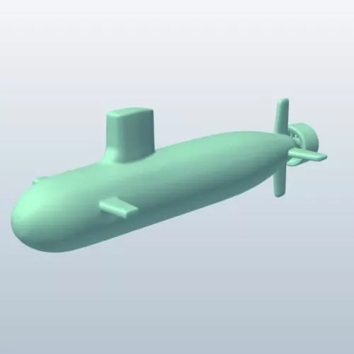 Sounding Rocket Printable 3d model
