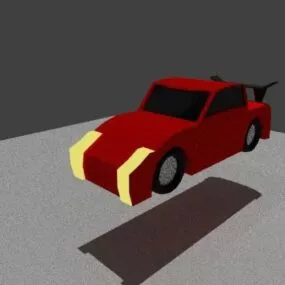 Super Car Flying 3d model
