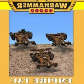 Game Tau Tanks 3d model