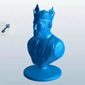 Century Medieval King 3d model