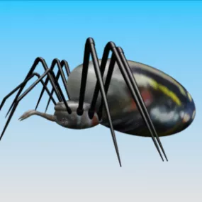 Fat Spider 3d model