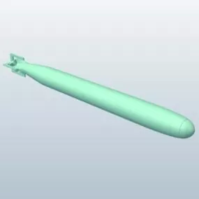 Torpedo Weapon 3d model