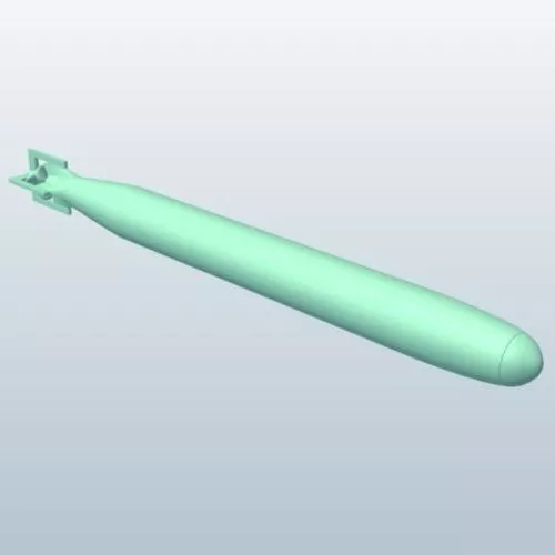 Torpedo Weapon 3d model Torpedo Weapon 3d model