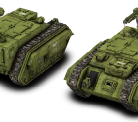 Trojan Imperial Guard Vehicle 3d model