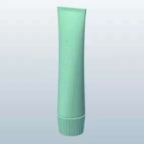 Tube Of Toothpaste 3d model
