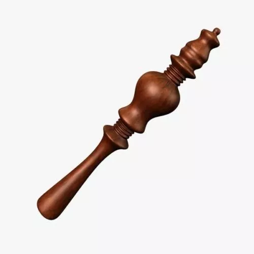 Turned Desk Leg Wooden 3d model Turned Desk Leg Wooden 3d model