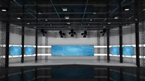 Tv Studio Room 3d model Tv Studio Room 3d model