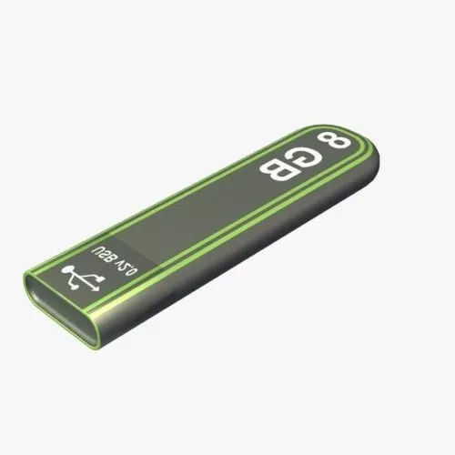 Usb Key 3d model