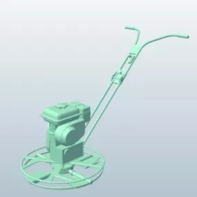 Walk Behind Concrete Printable 3d model