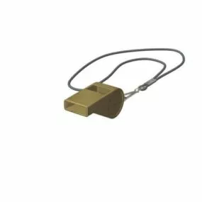 Bronze Whistle 3d model