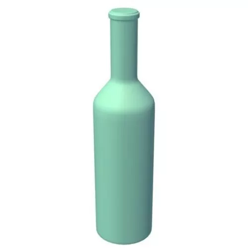 Plastic Drink Bottle Stack 3d model