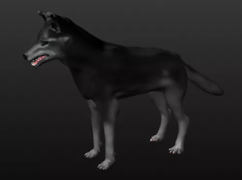 Wolf Lowpoly 3d model Wolf Lowpoly 3d model
