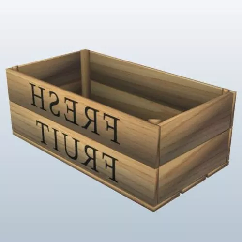 Scifi Crate Box 3d model