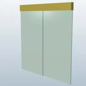 Closet Mirror 3d model
