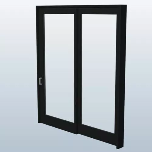 Slider Door 3d model Slider Door 3d model