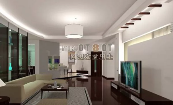 Living Room Modern Interior Design 3d model Living Room Modern Interior Design 3d model