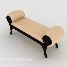 Simple Sofa Stool Home Design 3d model