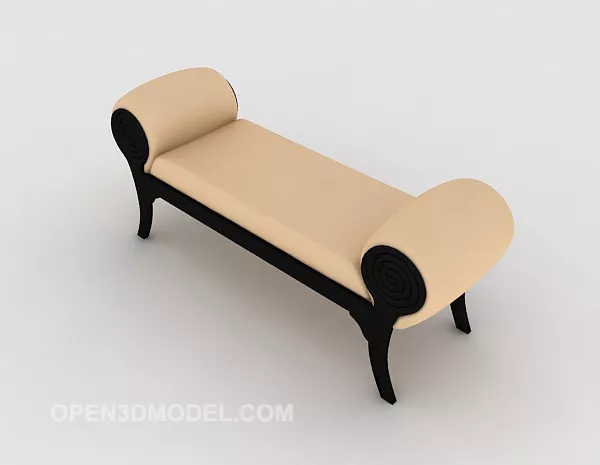 Simple Sofa Stool Home Design 3d model Simple Sofa Stool Home Design 3d model